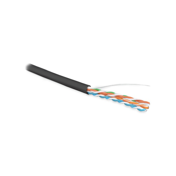 Hyperline utp4-c5e-solid-22awg-outdoor-40 , кабель витая пара