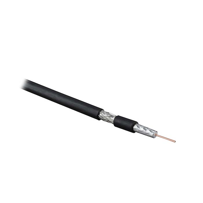 Hyperline coax-rg6-lszh-100, кабель коаксиальный