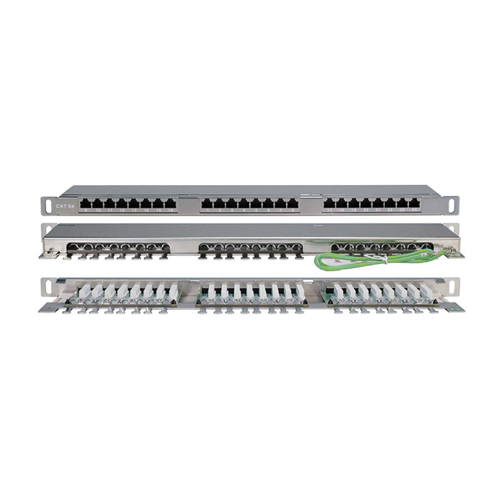Hyperline pphd-19-24-8p8c-c5e-sh-110d, патч-панель