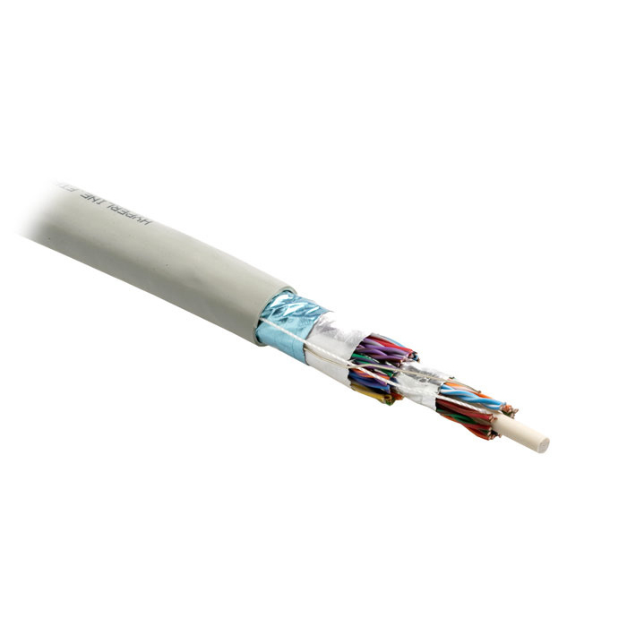 Hyperline futp25-c5-s24-in-pvc-gy, кабель витая пара