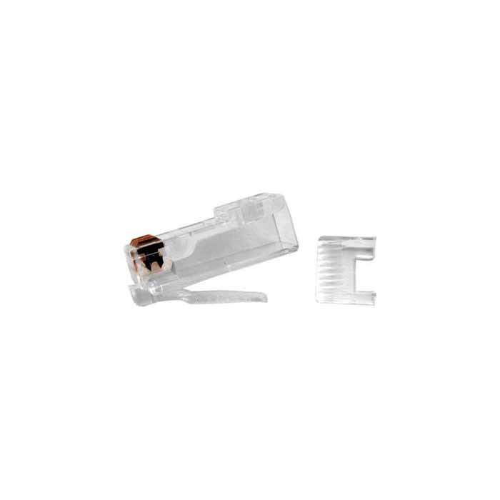 Hyperline plug-8p8c-sv-c5-100, разъем rj-45