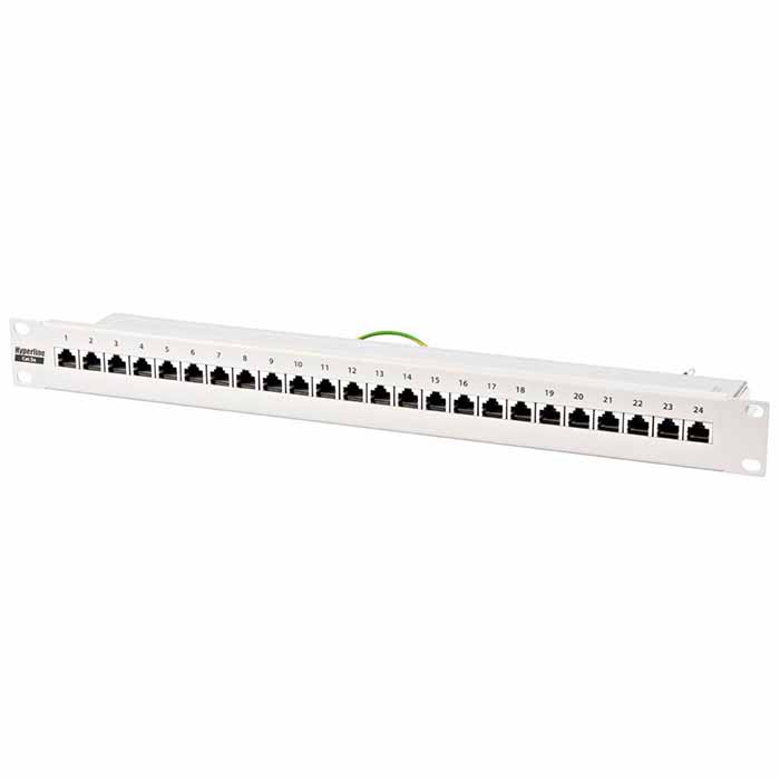 Hyperline pp-19-24-8p8c-c5e-sh-110d, патч-панель