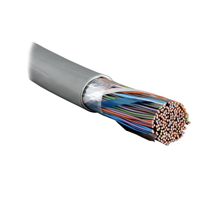 Hyperline utp100-c3-sol-26awg-in-pvc-gy, кабель витая пара
