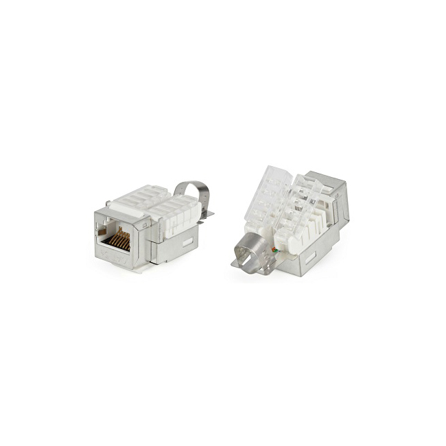 Hyperline kj2-8p8c-c6-90-wh, вставка