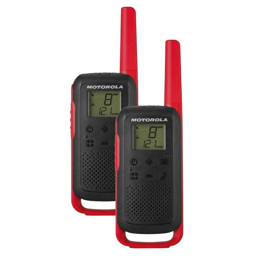Motorola talkabout t62, радиостанция (b6p00811rdrmaw) red