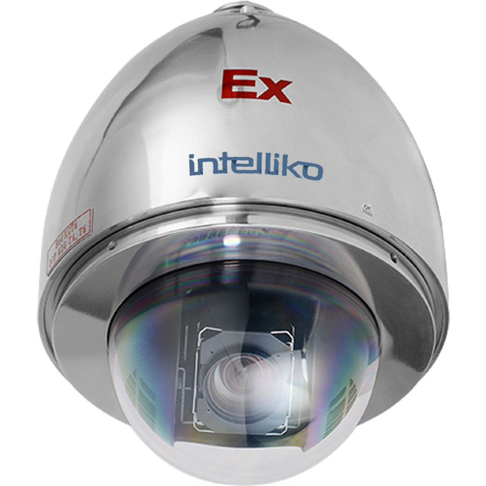 Int-exptz10a-01 взрывозащищенная видеокамера intelliko