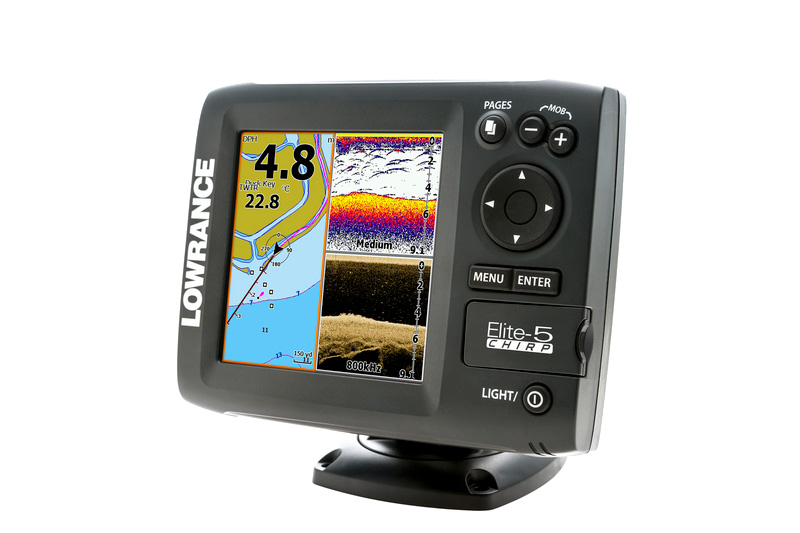 Lowrance elite-5 chirp