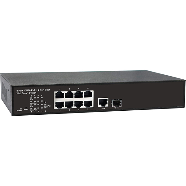 Sw-60811/mb, управляемый poe коммутатор fast ethernet на 8 портов