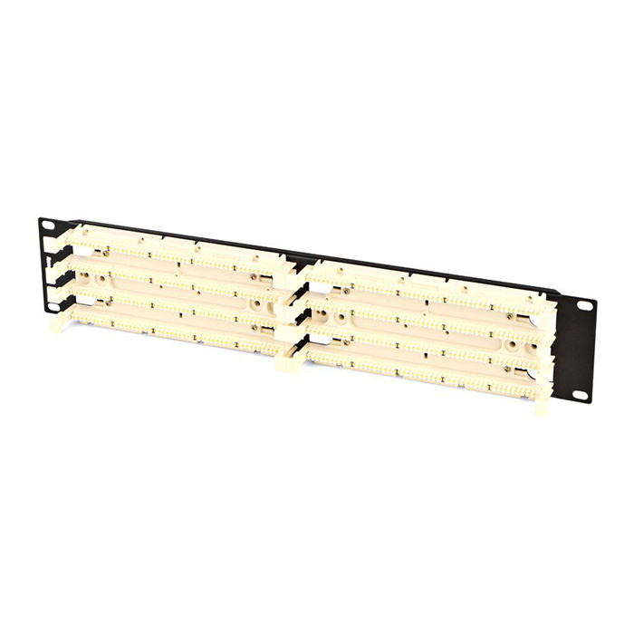 Hyperline 110c-19-200p-2u, парная кросс-панель