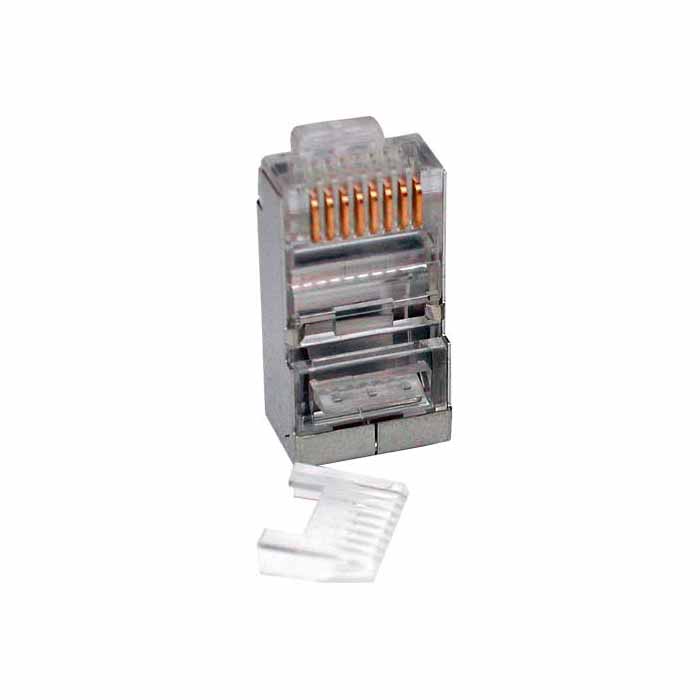 Hyperline plug-8p8c-pv-c5-sh, разъем rj-45