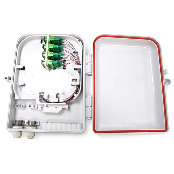 Hyperline fo-wbo-ftth-16sc-outdoor, бокс оптический настенный