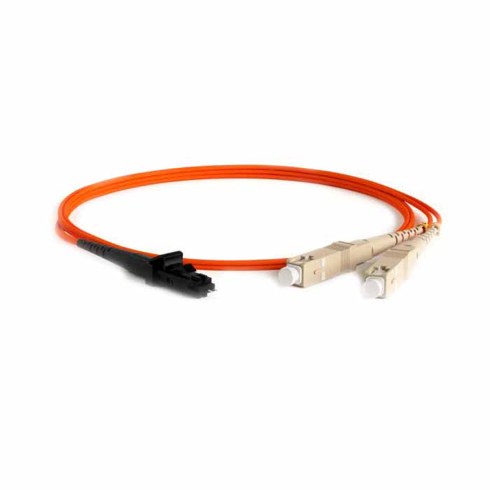 Hyperline fc-d2-50-lc/pr-mtrjf/pr-h-10m-lszh-or, патч-корд волоконно-оптический
