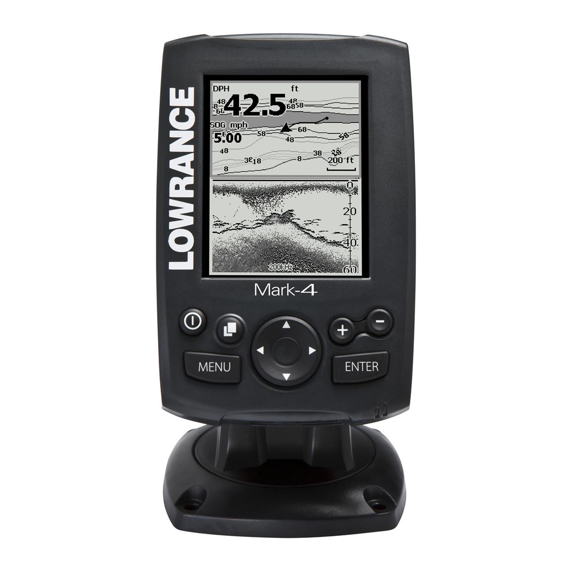 Lowrance mark-4 combo