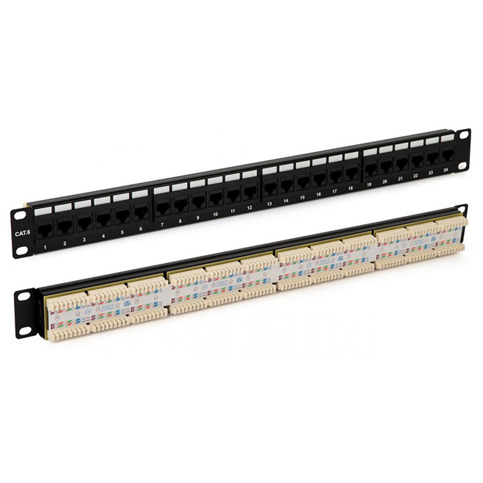 Hyperline pp3-19-24-8p8c-c6-sh-110d, патч-панель