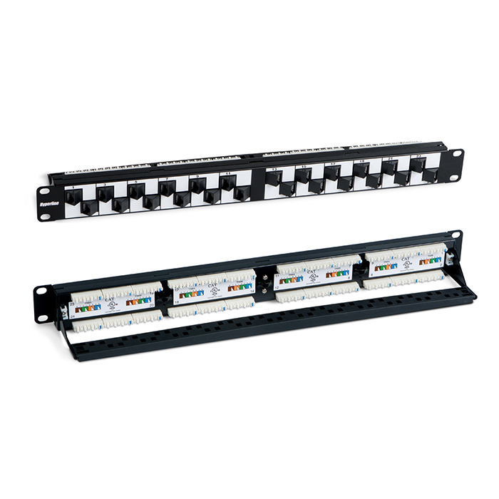 Hyperline pp2a-19-24s-8p8c-c5e-110, патч-панель