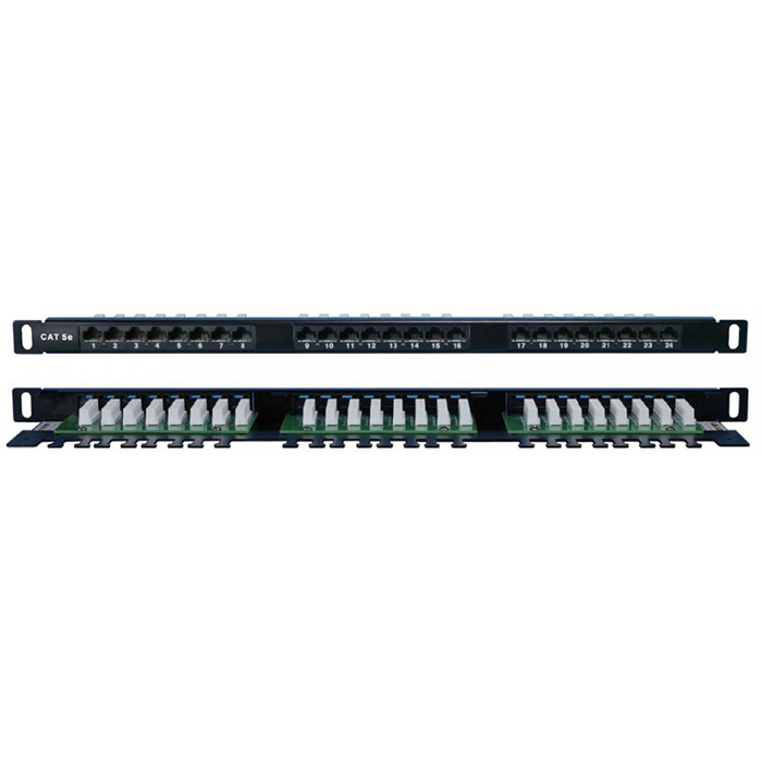 Hyperline pphd-19-24-8p8c-c5e-110d, патч-панель