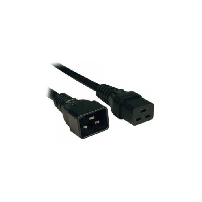 Hyperline pwc-iec19-iec20-1.8-bk , кабель питания