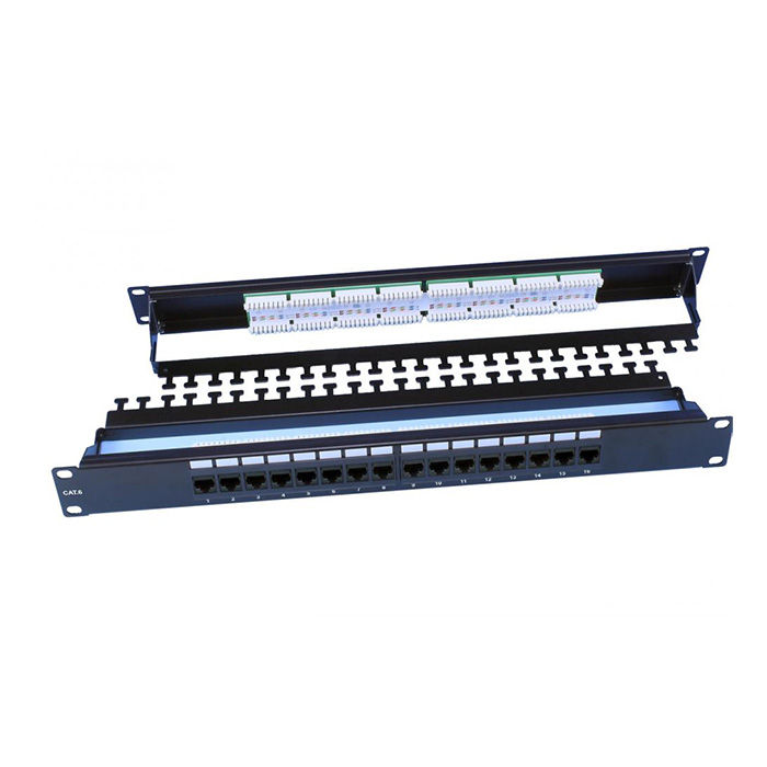 Hyperline pp3-19-16-8p8c-c6-110d, патч-панель