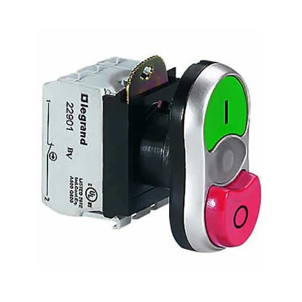 Legrand 023767, osmoz кнопка двойная