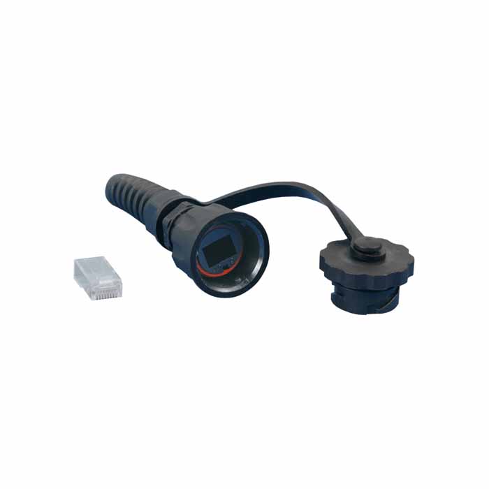 Hyperline plug-ie-8p8c-p-c5, промышленный разъем rj-45