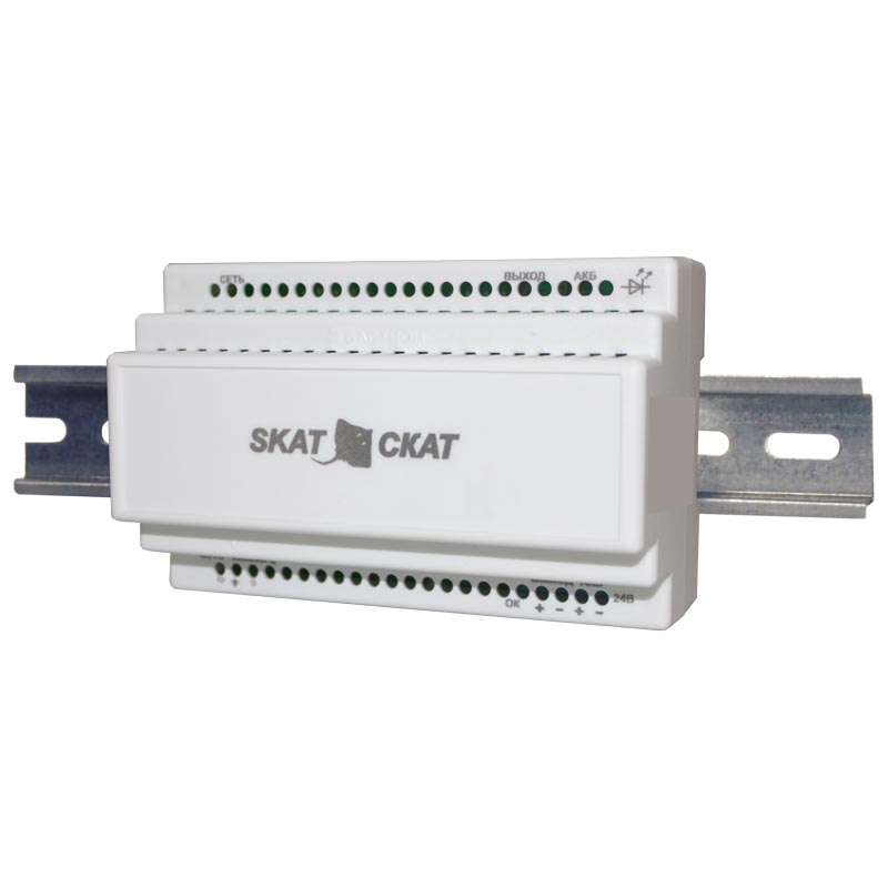 Skat - 12-3,0-din, источник вторичного электропитания резервированный
