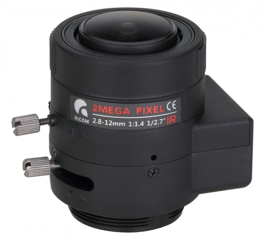 Ltv-ldv-2812m1-ir , мегапиксельный вариофокальный объектив с ард direct drive