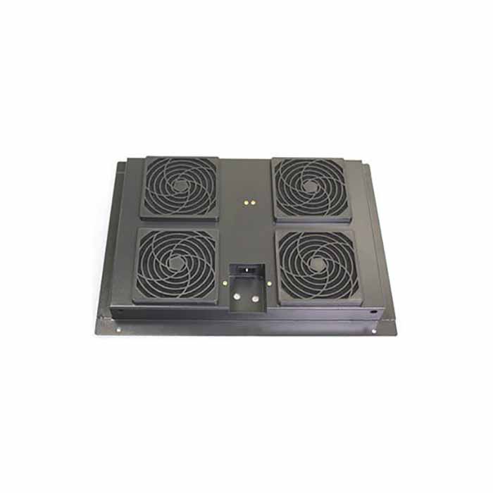 Hyperline tfat-sa1200-4-ral9004 , вентиляторный модуль