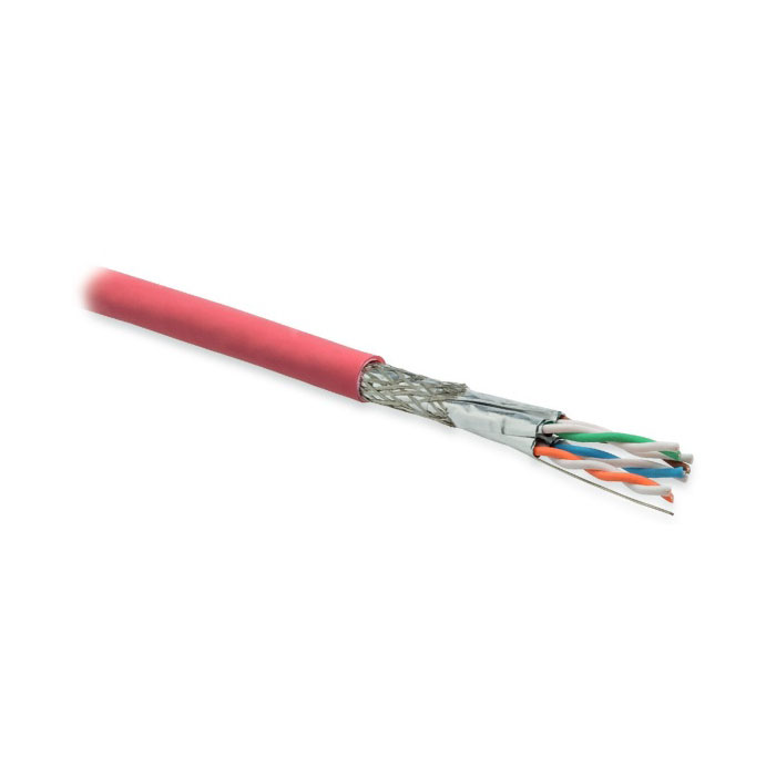 Hyperline sstp4-c7-solid-indoor-lszh, кабель витая пара
