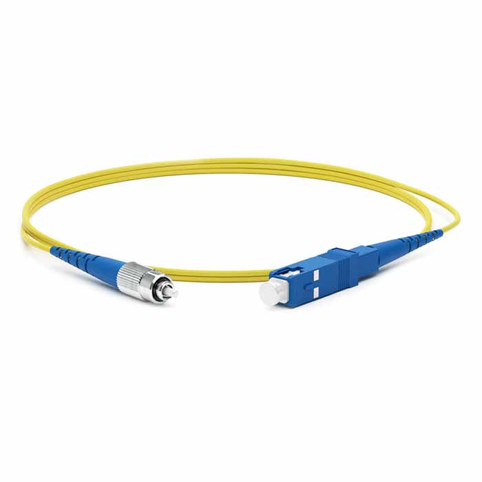 Hyperline fc-s2-9-fc/ur-sc/ur-h-5m-lszh-yl, патч-корд волоконно-оптический