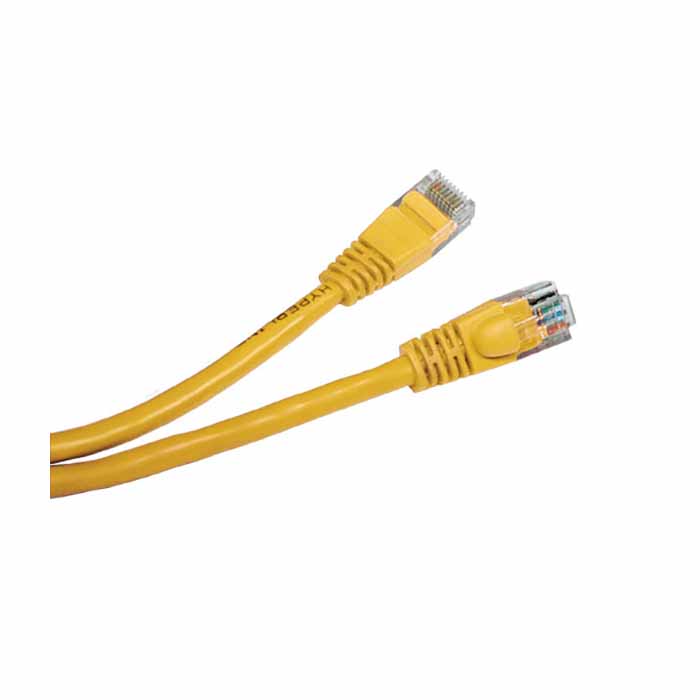 Hyperline pc-lpm-utp-rj45-rj45-c5e-0.15m-lszh-yl, патч-корд
