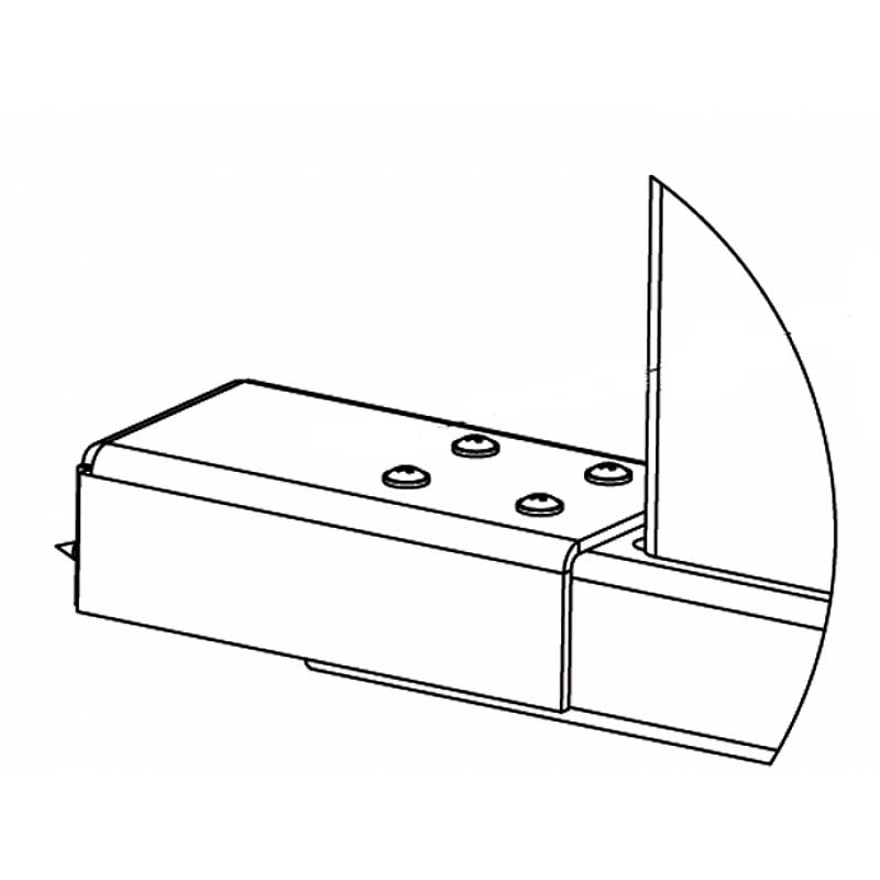 Perco-rf01 0-07, накладка нижняя