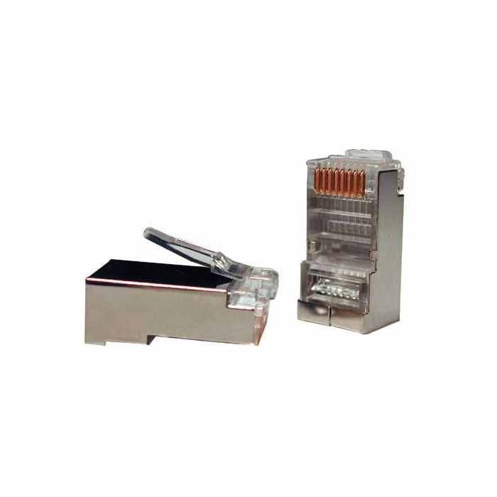 Hyperline plug-8p8c-u-c5-sh-100, разъем rj-45