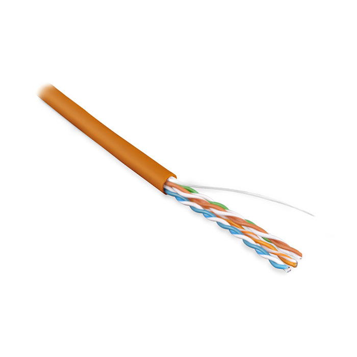 Hyperline utp4-c5e-solid-or-305, кабель витая пара