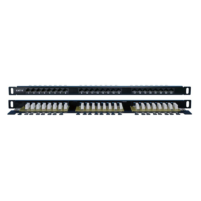 Hyperline pphd-19-24-8p8c-c6-110d, патч-панель