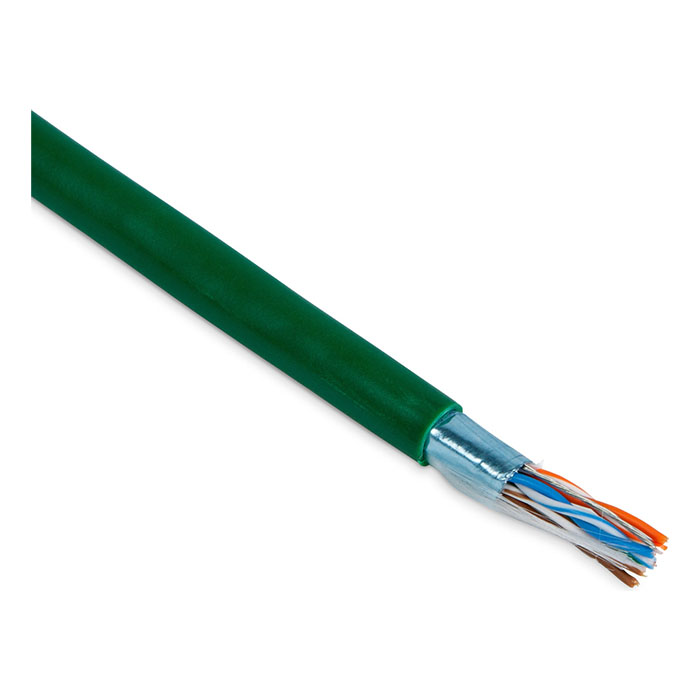 Hyperline utp4-c5e-solid-gn-305, кабель витая пара