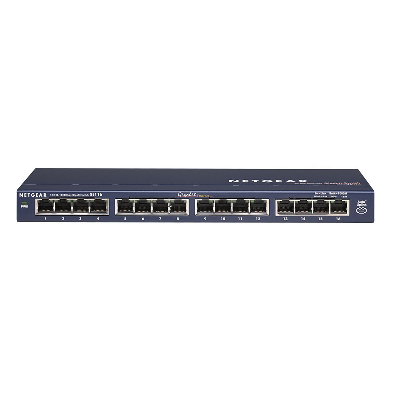 Gs116ge, коммутатор