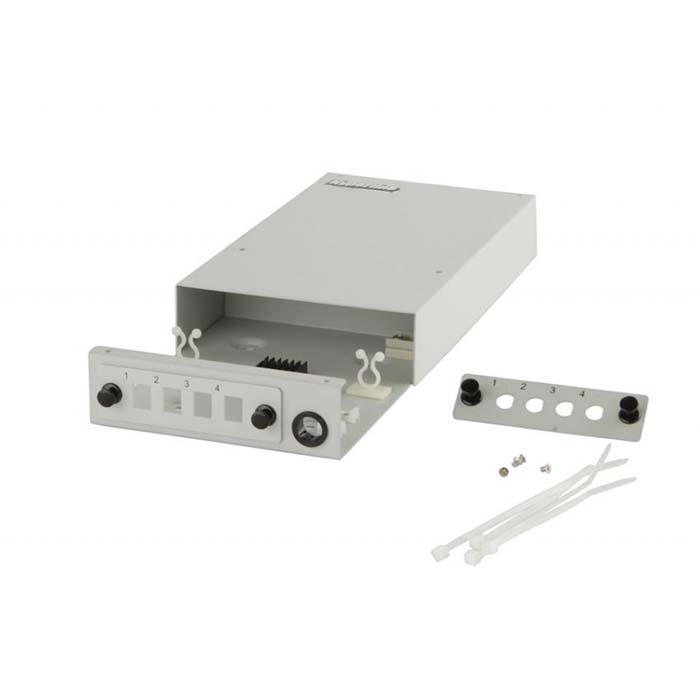 Hyperline fo-wbx-4un-mk, бокс оптический настенный