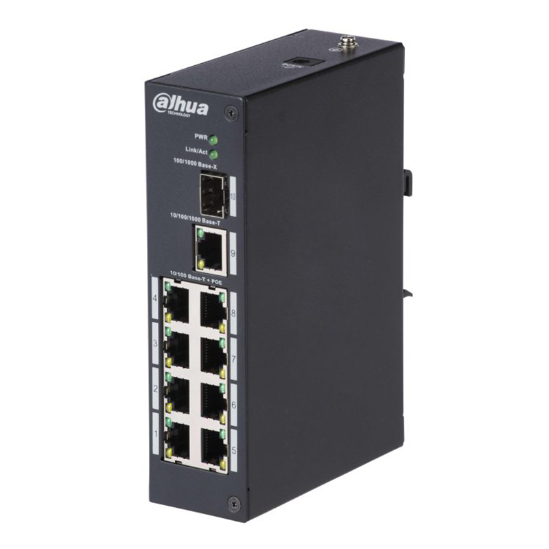 Dh-pfs3110-8p-96, 8-портовый коммутатор