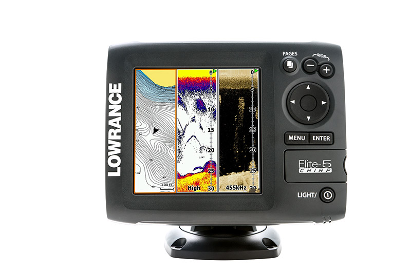 Lowrance elite-5 chirp 50/200