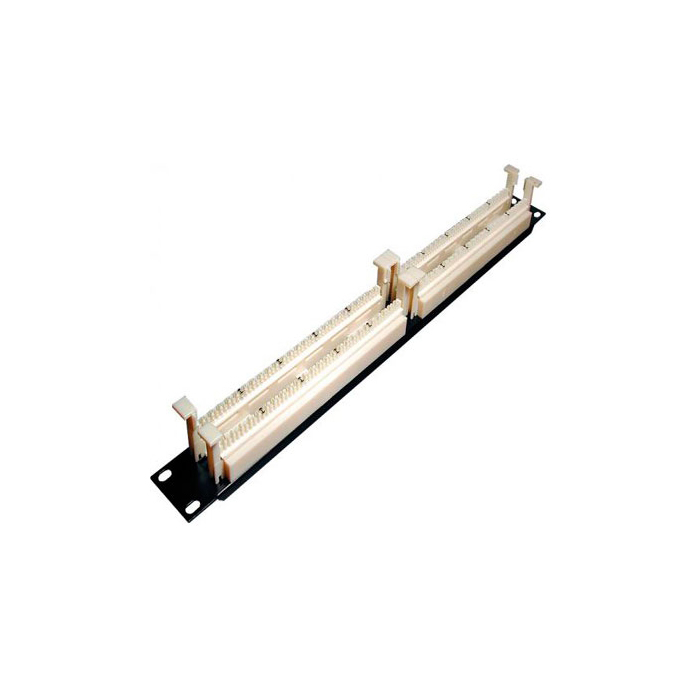 Hyperline 110c-19-100p-1u, парная кросс-панель
