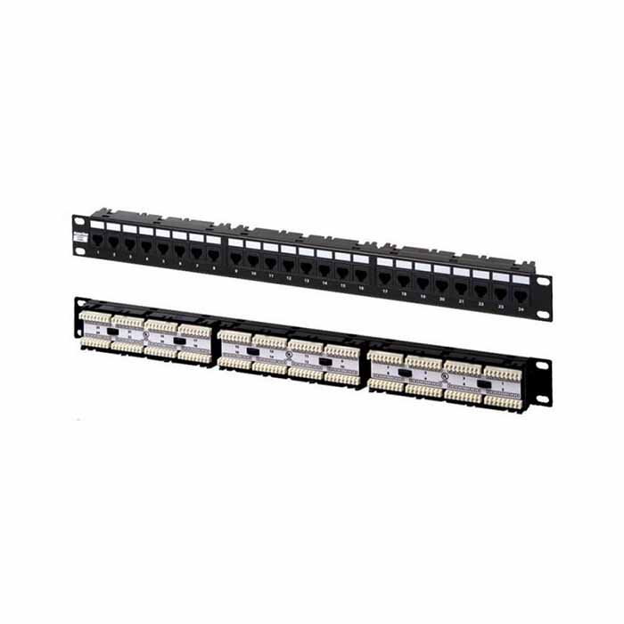 Hyperline pp-19-24-6p4c-c2, патч-панель
