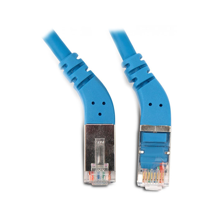Hyperline pc-apm-stp-rj45/l45-rj45/l45-c5e-1m-lszh-bl, патч-корд