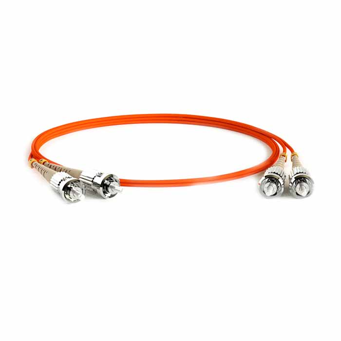 Hyperline fc-d2-62-st/pr-st/pr-h-2m-lszh-or, патч-корд волоконно-оптический