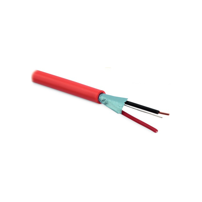 Hyperline asc-1x2x0.6-pvc-rd j-y(st)y, кабель монтажный