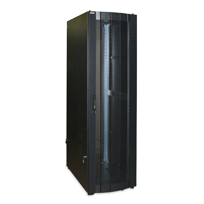 Hyperline tsa-2281-fd-ral9004, шкаф напольный