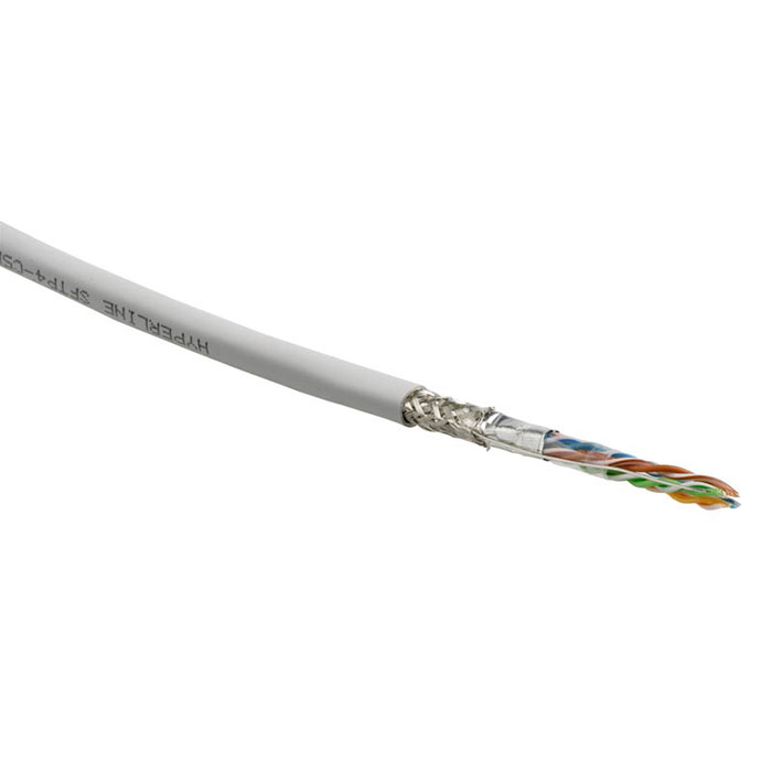 Hyperline sftp4-c5e-solid-gy-305, кабель витая пара