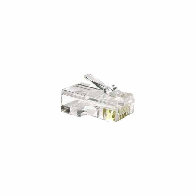 Hyperline plug-8p8c-u-c6-100, разъем rj-45