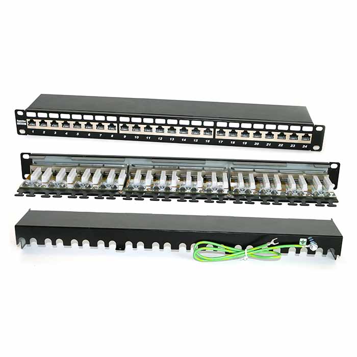 Hyperline pp2-19-24-8p8c-c6a-sh-110d, патч-панель