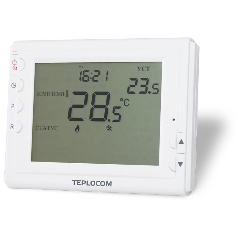 Teplocom ts-prog-2aa/8a, термостат комнатный
