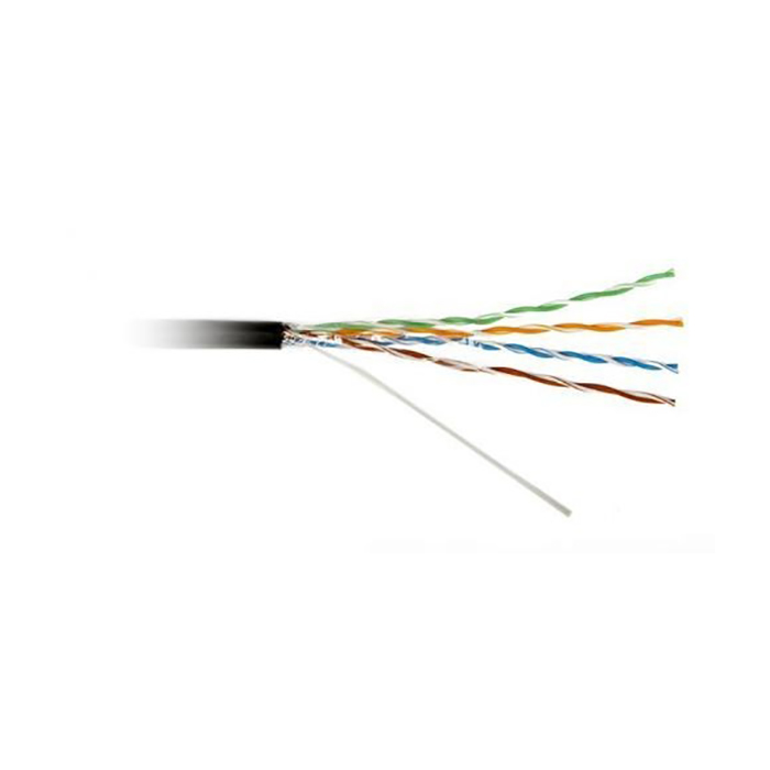 Hyperline utp4-c5e-solid-22awg-outdoor-40, кабель витая пара